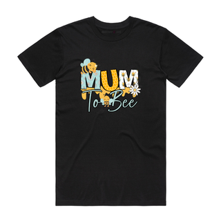 Mum To Bee - Mum T-Shirt - Black