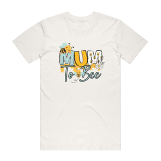 Mum To Bee - Mum T-Shirt - Natural