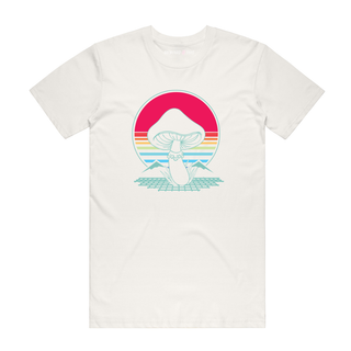 Mushroom - 420 T-Shirt - Natural