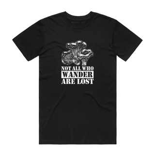 Not All Who Wander Are Lost - Graphic T-Shirt - Black