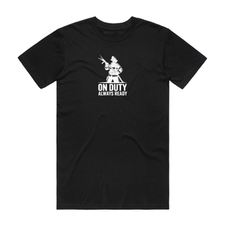 On Duty - Firefighter T-Shirt - Black