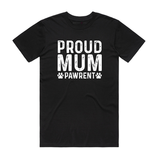 Pawrent - Mum T-Shirt - Black