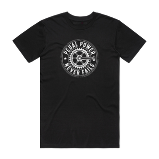 Pedal Power - Bike T-Shirt - Black