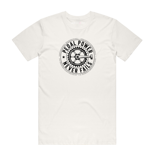 Pedal Power - Sport T-Shirt - Natural