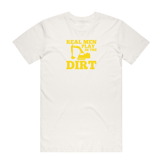 Play In The Dirt (Dig) - Job T-Shirt - Natural