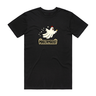 Poultrygeist - Halloween T-Shirt - Black