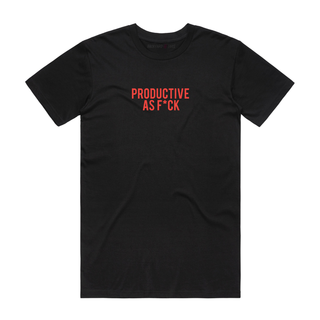 Productive As FK - Job T-Shirt - Black