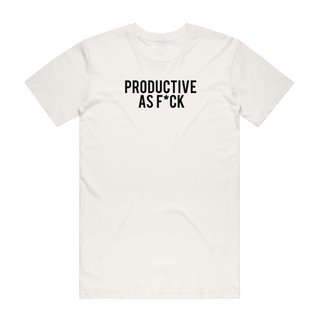 Productive As FK (Black) - Job T-Shirt - Natural