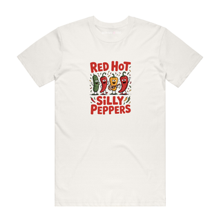 Red Hot Silly Peppers - Music T-Shirt - Natural