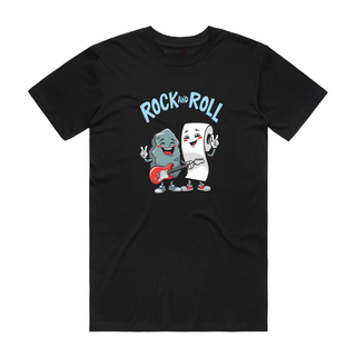 Rock And Roll - Music T-Shirt - Black