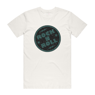 Rock N Roll - Music T-Shirt - Natural