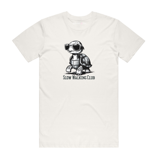 Slow Walking Club - Funny T-Shirt - Natural