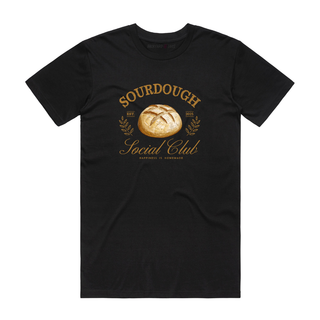 Sourdough Social Club - Graphic T-Shirt - Black