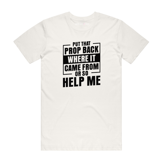 Stage Manager - Music T-Shirt - Natural