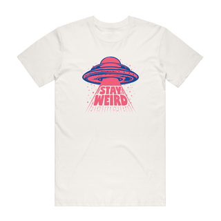 Stay Weird - Funny T-Shirt - Natural