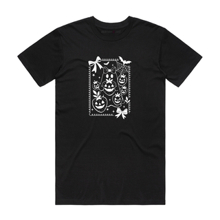 Strawberries Ghost - Halloween T-Shirt - Black