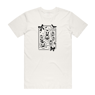 Strawberries Ghost - Halloween T-Shirt - Natural