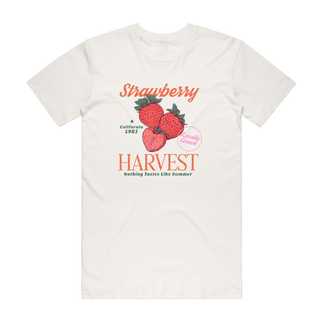 Strawberry Harvest - Graphic T-Shirt - Natural