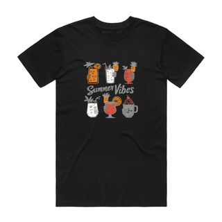 Summer Vibes - Graphic T-Shirt - Black