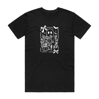 Summerween Ghost - Halloween T-Shirt - Black