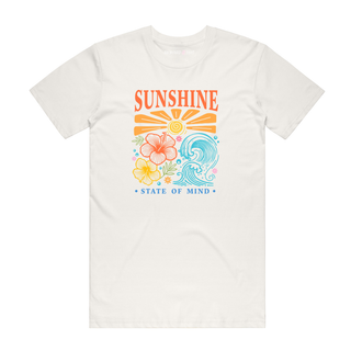 Sunshine State Of Mind - Graphic T-Shirt - Natural