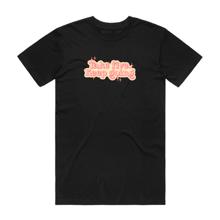 Take Five - Slogan T-Shirt - Black