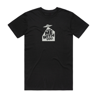 Take Me With You - Alien T-Shirt - Black