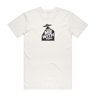 Take Me With You - Alien T-Shirt - Natural