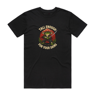 Tall Enough - Frog T-Shirt - Black