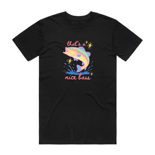 That's A Nice Bass - Funny T-Shirt - Black