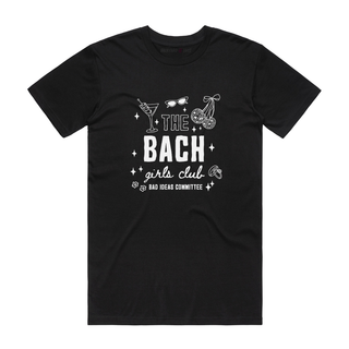 The Bach Bad Ideas (white) - Bridal T-Shirt - Black