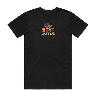 The Beers - Graphic T-Shirt - Black