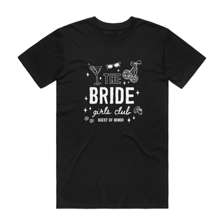 The Bride Guest Of Honor (white) - Bridal T-Shirt - Black
