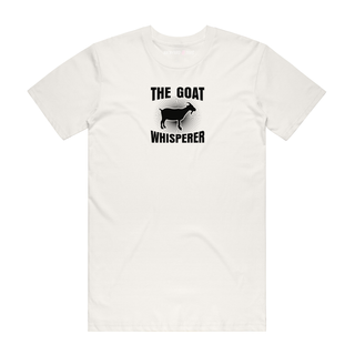 The Goat Whisperer - Animal T-Shirt - Natural