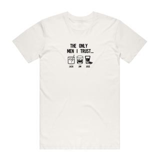 The Only Men I Trust - Graphic T-Shirt - Natural