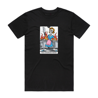 The Unhinged Mama - Mum T-Shirt - Black