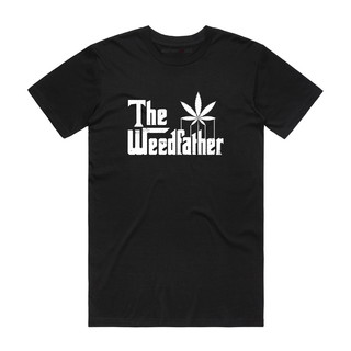 The Weedfather - 420 T-Shirt - Black