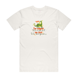 Too Magical (Dragon) - Graphic T-Shirt - Natural