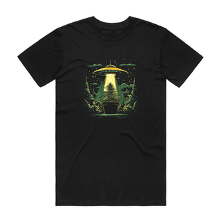 UFO Bud - Graphic T-Shirt - Black