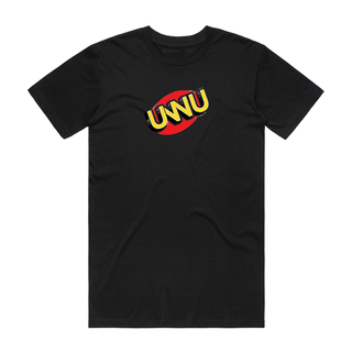 UWU - Slogan T-Shirt - Black