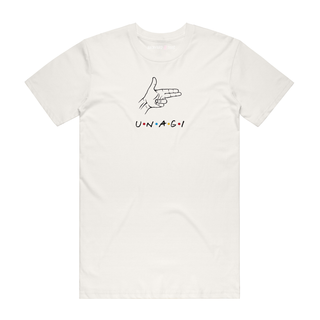 Unagi - Slogan T-Shirt - Natural