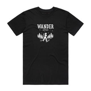 Wander Often - Graphic T-Shirt - Black