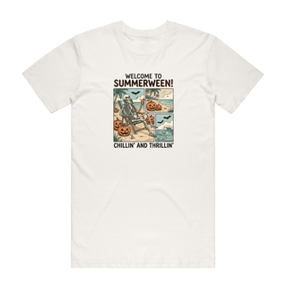 Welcome To Summerween - Halloween T-Shirt - Natural