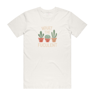 What The Fuculent? - Funny T-Shirt - Natural
