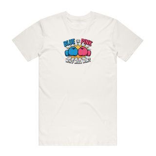 Who Will Win - Gender Reveal T-Shirt - Natural