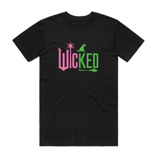 Wicked - Slogan T-Shirt - Black