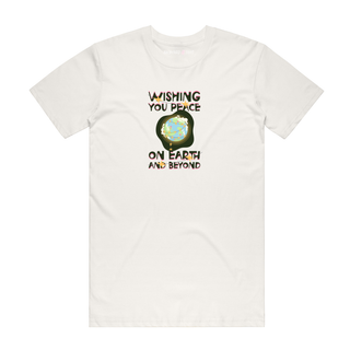 Wishing You Peace - Graphic T-Shirt - Natural