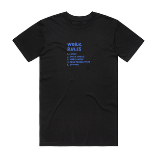 Work Rules - Job T-Shirt - Black