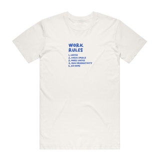 Work Rules - Job T-Shirt - Natural