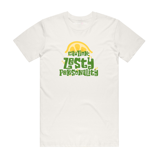 Zesty Personality - Funny T-Shirt - Natural